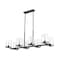 Z-Lite Callista 8 Light Chandelier, Matte Black & Clear 3032-8L-MB - alternate 3